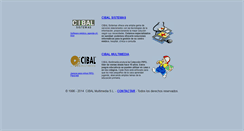 Desktop Screenshot of cibal.es