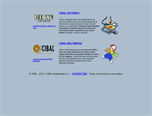 Tablet Screenshot of cibal.es